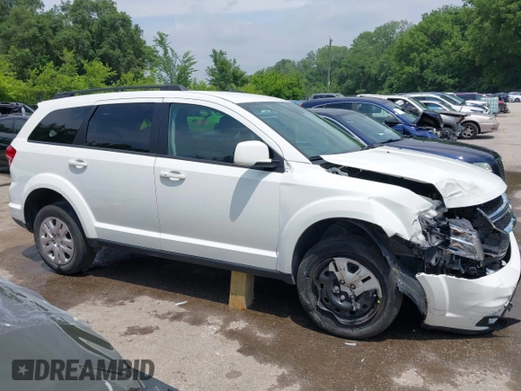 2019 Dodge Journey SE with VIN 3C4PDCBB6KT833777, listed as a IAAI auction lot 42411738 with 32,133 mi miles and . Bid and sale history available at DreamBid. Image 13.