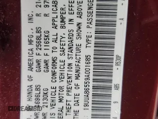 2009 Acura TL Technology z VIN 19UUA86559A001685, wystawiony jako Copart lot #61082135 z przebiegiem 215 373 mil mil oraz Szkoda całkowita • Salvage title. Historia ofert i sprzedaży dostępna na DreamBid. Obrazek 12.