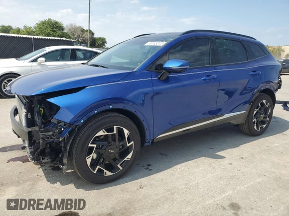 2023 Kia Sportage SX-Prestige z VIN 5XYK53AF9PG105350, wystawiony jako Copart lot #58183315 z przebiegiem 11 201 mil mil oraz Szkoda całkowita • Salvage title. Historia ofert i sprzedaży dostępna na DreamBid. Obrazek 1.
