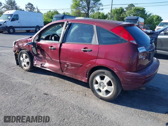 2007 Ford Focus S with VIN 1FAHP37N67W198470, listed as a IAAI auction lot 41990511 with 191,107 mi miles and . Bid and sale history available at carsss.com. Image 3.