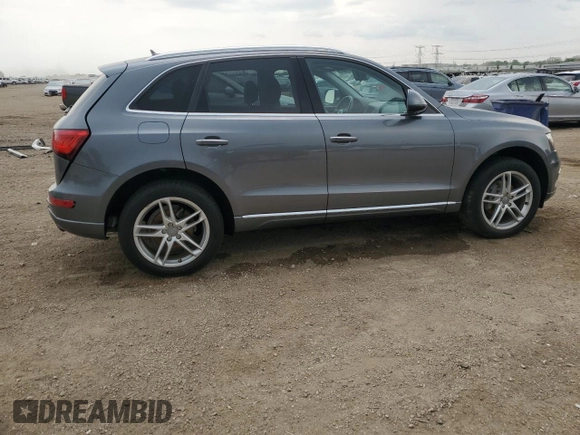 2016 Audi Q5 Premium Plus with VIN WA1L2AFP5GA053339, listed as a Copart auction lot 58703355 with 69,429 mi miles and Salvage title. Bid and sale history available at DreamBid. Image 3.