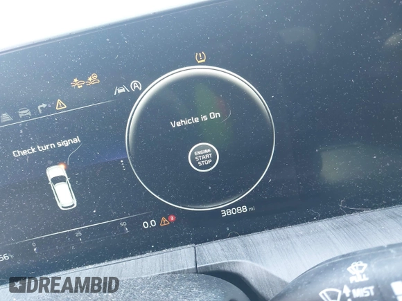 2023 Kia Telluride SX Prestige X-Pro with VIN 5XYP5DGC2PG365999, listed as a IAAI auction lot 41801800 with 38,088 mi miles and . Bid and sale history available at DreamBid. Image 16.