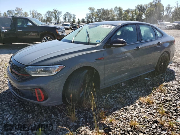 2024 Volkswagen Jetta 40th Anniversary Edition with VIN 3VW9T7BU7RM027842, listed as a Copart auction lot 74769714 with Not provided miles and Non repairable. Bid and sale history available at DreamBid. Image 1.