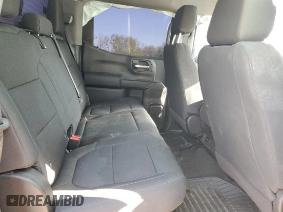 2020 Chevrolet Silverado 1500 Custom with VIN 3GCPWBEF1LG309594, listed as a Copart auction lot 47881835 with 124,433 mi miles and Salvage Title. Bid and sale history available at carsss.com. Image 10.