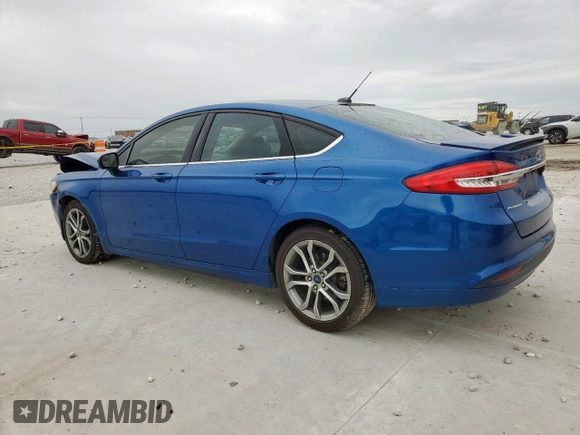 2017 Ford Fusion SE with VIN 3FA6P0HD9HR262033, listed as a Copart auction lot 63628275 with 93,649 mi miles and Salvage title. Bid and sale history available at DreamBid. Image 2.