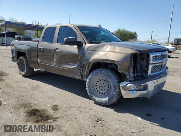 2015 Chevrolet Silverado 1500 LT with VIN 1GCRCREC2FZ388049, listed as a Copart auction lot 76098054 with 131,051 mi miles and Salvage Title. Bid and sale history available at DreamBid. Image 4.