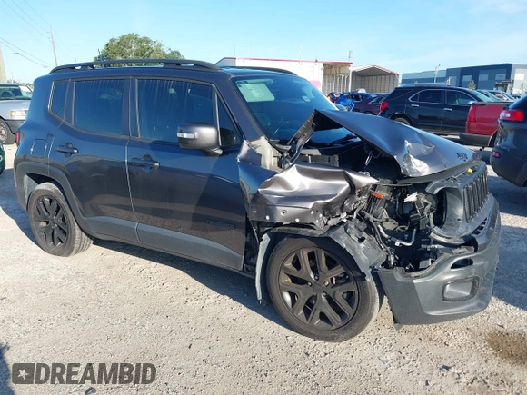 2018 Jeep Renegade Latitude with VIN ZACCJABB8JPH53592, listed as a IAAI auction lot 42527616 with 152,811 mi miles and . Bid and sale history available at DreamBid. Image 1.