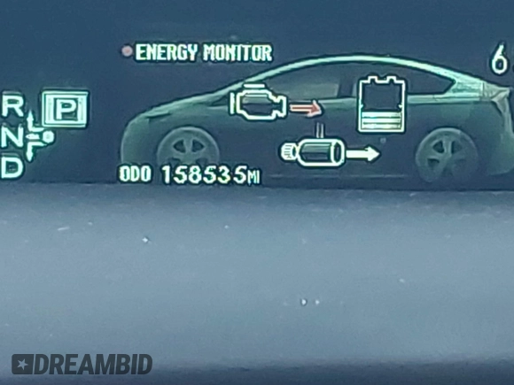 2015 Toyota Prius Four with VIN JTDKN3DU8F0462050, listed as a IAAI auction lot 41752132 with 158,535 mi miles and . Bid and sale history available at DreamBid. Image 15.