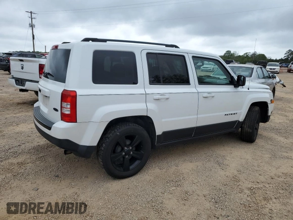 2015 Jeep Patriot Altitude Edition with VIN 1C4NJPBA7FD156748, listed as a Copart auction lot 51769495 with 102,342 mi miles and Salvage Title. Bid and sale history available at carsss.com. Image 3.