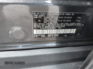 2025 Toyota RAV4 XLE Premium with VIN 2T3A1RFVXSC509876, listed as a IAAI auction lot 42298931 with 3,203 mi miles and . Bid and sale history available at DreamBid. Image 9.