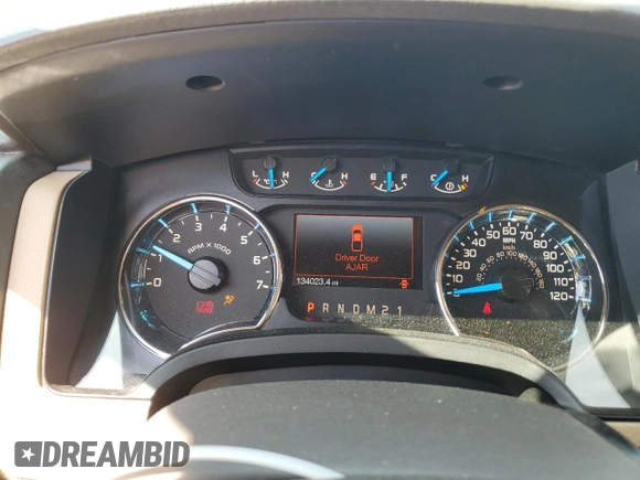 2013 Ford F-150 XL with VIN 1FTFW1CT7DKG40902, listed as a Copart auction lot 53817995 with 134,023 mi miles and Salvage Title. Bid and sale history available at carsss.com. Image 9.