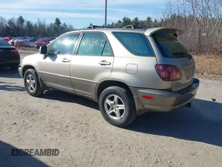 2000 Lexus RX 300 with VIN JT6HF10UXY0137749, listed as a IAAI auction lot 41993563 with 161,996 mi miles and . Bid and sale history available at DreamBid. Image 3.