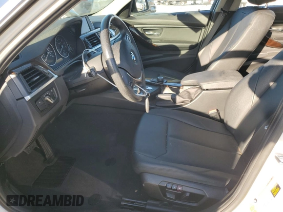 2015 BMW 3 Series 328i with VIN WBA3C1C51FK122717, listed as a Copart auction lot 46701455 with 57,826 mi miles and Salvage Title. Bid and sale history available at carsss.com. Image 7.