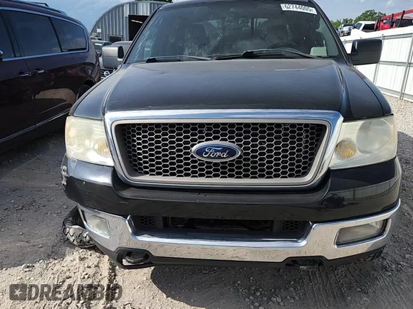 2005 Ford F-150 XLT with VIN 1FTPW14525FB75086, listed as a Copart auction lot 62744005 with 210,245 mi miles and Salvage title. Bid and sale history available at DreamBid. Image 10.