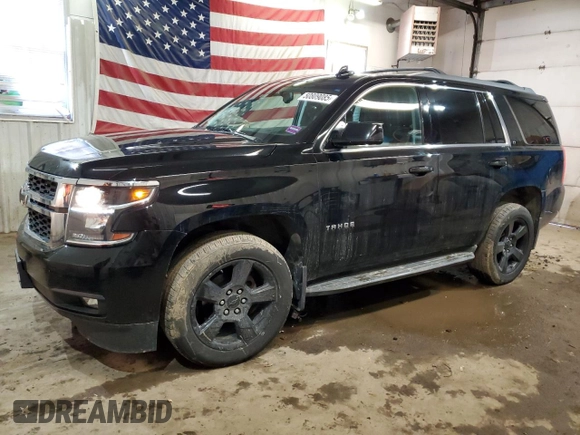 2017 Chevrolet Tahoe LT z VIN 1GNSKBKC0HR250777, wystawiony jako Copart lot #50809085 z przebiegiem 100 945 mil mil oraz Szkoda całkowita • Salvage title. Historia ofert i sprzedaży dostępna na DreamBid. Obrazek 1.