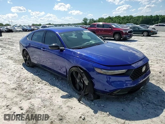 2024 Honda Accord Sport-L with VIN 1HGCY2F76RA067572, listed as a Copart auction lot 58105405 with 22,098 mi miles and Salvage title. Bid and sale history available at DreamBid. Image 13.