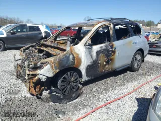 2020 Nissan Pathfinder S with VIN 5N1DR2AN9LC622057, listed as a Copart auction lot 48501545 with 0 mi miles and Non Repairable. Bid and sale history available at carsss.com. Image 1.