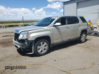 2015 GMC Terrain SLE with VIN 2GKALMEK8F6432823, listed as a Copart auction lot 54624485 with 109,523 mi miles and Salvage title. Bid and sale history available at DreamBid. Image 1.