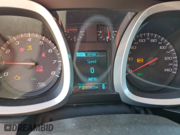 2013 Chevrolet Equinox LS with VIN 2GNALBEK8D1253344, listed as a Copart auction lot 52441375 with 195,945 mi miles and Non Repairable. Bid and sale history available at carsss.com. Image 9.