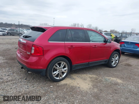 2012 Ford Edge Limited with VIN 2FMDK3K96CBA90116, listed as a IAAI auction lot 41909170 with 210,333 mi miles. Bid and sale history available at carsss.com. Image 4.