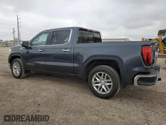 2021 GMC Sierra 1500 Limited SLT with VIN 1GTU9DET6MZ381209, listed as a Copart auction lot 71109394 with 44,649 mi miles and Salvage Title. Bid and sale history available at carsss.com. Image 2.