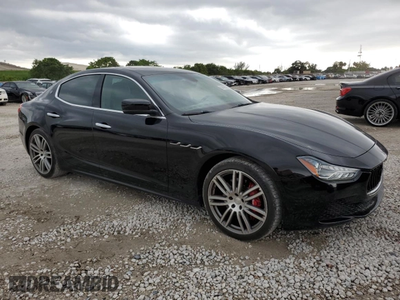 2016 Maserati Ghibli S with VIN ZAM57RSA3G1184409, listed as a Copart auction lot 59459615 with 81,925 mi miles and Clean title. Bid and sale history available at DreamBid. Image 4.