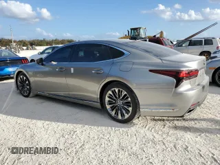 2022 Lexus LS with VIN JTHD51FFXN5017708, listed as a Copart auction lot 75569084 with 13,725 mi miles and Non Repairable. Bid and sale history available at carsss.com. Image 2.