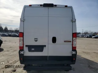 2019 Ram ProMaster Cargo with VIN 3C6URVHG7KE564848, listed as a Copart auction lot 47746845 with 123,181 mi miles and Clean Title. Bid and sale history available at DreamBid. Image 6.