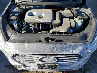 2018 Hyundai Sonata Hybrid SE with VIN KMHE24L3XJA078631, listed as a Copart auction lot 43017925 with 90,103 mi miles and Salvage Title. Bid and sale history available at carsss.com. Image 11.