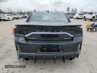 2023 Dodge Charger SRT Hellcat Widebody Jailbreak with VIN 2C3CDXL98PH553381, listed as a Copart auction lot 47238865 with 18,956 mi miles and Salvage Title. Bid and sale history available at carsss.com. Image 6.
