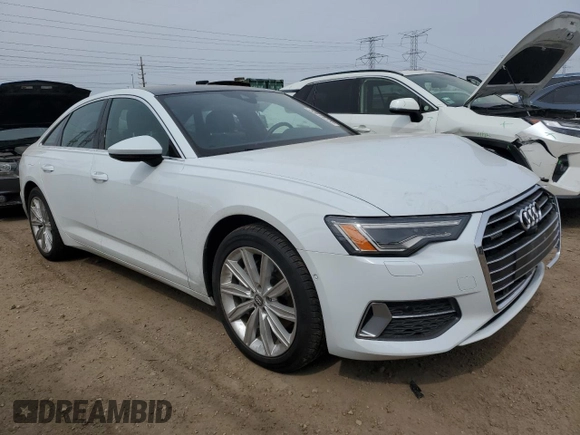 2019 Audi A6 Premium Plus with VIN WAUE8AF22KN117577, listed as a Copart auction lot 50819225 with 28,204 mi miles and Salvage Title. Bid and sale history available at carsss.com. Image 4.