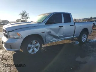2015 Ram 1500 Express with VIN 1C6RR6FT6FS729044, listed as a Copart auction lot 82871364 with 122,422 mi miles and Salvage title. Bid and sale history available at DreamBid. Image 1.