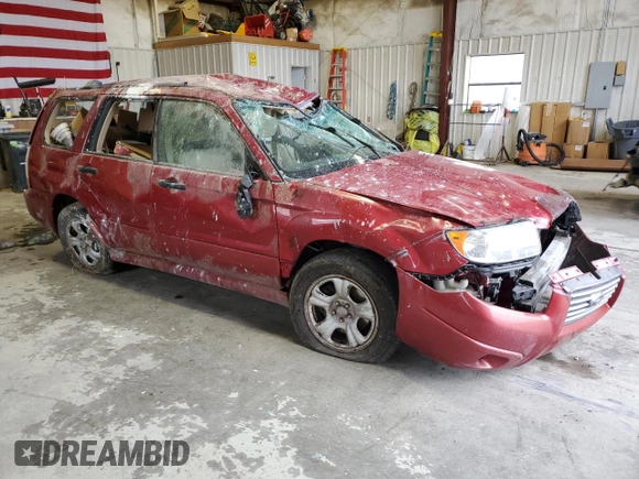 2007 Subaru Forester X with VIN JF1SG63697H710670, listed as a Copart auction lot 53334064 with 0 mi miles and Clean Title. Bid and sale history available at carsss.com. Image 4.