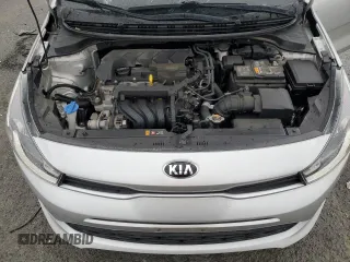 2021 Kia Rio LX with VIN 3KPA24AD4ME410787, listed as a Copart auction lot 48176065 with 66,296 mi miles and Salvage Title. Bid and sale history available at carsss.com. Image 12.