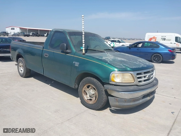 1999 Ford F-150 Work Series with VIN 1FTRF17W3XKB02350, listed as a IAAI auction lot 41789597 with 1 mi miles. Bid and sale history available at carsss.com. Image 1.