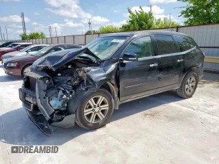 2016 Chevrolet Traverse LT with VIN 1GNKRHKDXGJ267977, listed as a Copart auction lot 57483165 with 110,915 mi miles and Salvage title. Bid and sale history available at DreamBid. Image 1.
