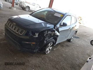 2018 Jeep Compass Latitude with VIN 3C4NJDBB6JT435456, listed as a IAAI auction lot 41328053 with 44,580 mi miles. Bid and sale history available at carsss.com. Image 18.
