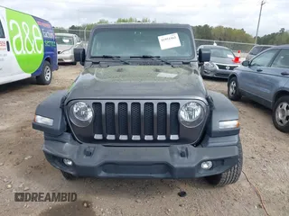 2018 Jeep Wrangler Unlimited Sport S z VIN 1C4HJXDG8JW112639, wystawiony jako IAAI lot #41951965 z przebiegiem 93 853 mil mil oraz . Historia ofert i sprzedaży dostępna na DreamBid. Obrazek 12.