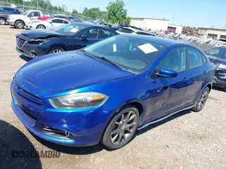 2013 Dodge Dart SXT with VIN 1C3CDFBA3DD340093, listed as a IAAI auction lot 42661541 with 158,406 mi miles and . Bid and sale history available at DreamBid. Image 2.