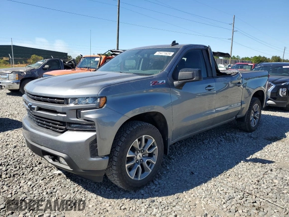 2021 Chevrolet Silverado 1500 RST with VIN 3GCUYEED9MG275757, listed as a Copart auction lot 75471624 with 75,708 mi miles and Salvage Title. Bid and sale history available at carsss.com. Image 1.