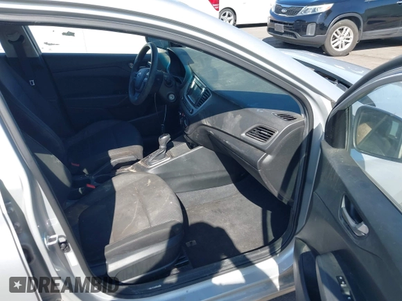2019 Hyundai Accent SE with VIN 3KPC24A30KE057011, listed as a IAAI auction lot 41962068 with 92,848 mi miles and . Bid and sale history available at carsss.com. Image 5.