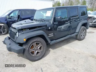 2016 Jeep Wrangler Unlimited Sport with VIN 1C4HJWDG3GL342108, listed as a IAAI auction lot 41927879 with 88,801 mi miles and . Bid and sale history available at DreamBid. Image 2.
