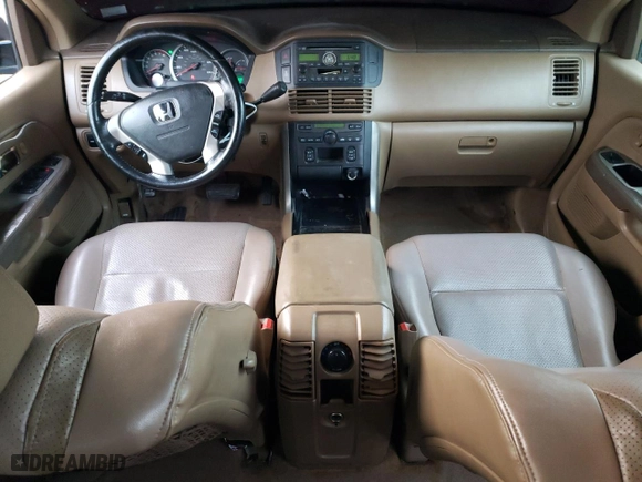 2004 Honda Pilot EX with VIN 5FNYF18554B000834, listed as a Copart auction lot 48738425 with 179,626 mi miles and Salvage Title. Bid and sale history available at carsss.com. Image 8.