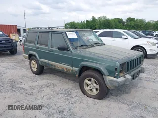 2000 Jeep Cherokee Police with VIN 1J4FF48S5YL112951, listed as a IAAI auction lot 42087546 with 214,470 mi miles. Bid and sale history available at carsss.com. Image 1.