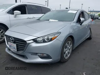 2017 Mazda 3 Sport with VIN 3MZBN1U76HM154192, listed as a IAAI auction lot 42160557 with 71,537 mi miles and . Bid and sale history available at DreamBid. Image 2.