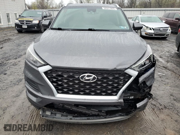 2021 Hyundai Tucson Sport with VIN KM8J3CAL7MU325373, listed as a Copart auction lot 52071955 with 58,737 mi miles and Salvage Title. Bid and sale history available at carsss.com. Image 5.
