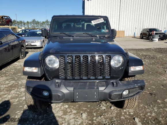2023 Jeep Gladiator Freedom with VIN 1C6HJTAG7PL500766, listed as a Copart auction lot 47034615 with 47,183 mi miles and Salvage Title. Bid and sale history available at carsss.com. Image 5.