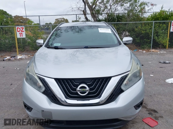 2018 Nissan Murano SV with VIN 5N1AZ2MGXJN138318, listed as a IAAI auction lot 41332561 with 104,067 mi miles and . Bid and sale history available at DreamBid. Image 12.