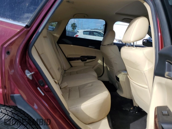 2010 Honda Accord Crosstour EX-L with VIN 5J6TF1H51AL016655, listed as a Copart auction lot 85327374 with 120,886 mi miles and Salvage Title. Bid and sale history available at carsss.com. Image 10.