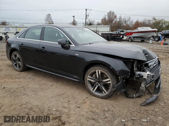 2017 Audi A4 Premium Plus with VIN WAUENAF45HN023471, listed as a Copart auction lot 67692272 with 99,806 mi miles. Bid and sale history available at carsss.com. Image 4.